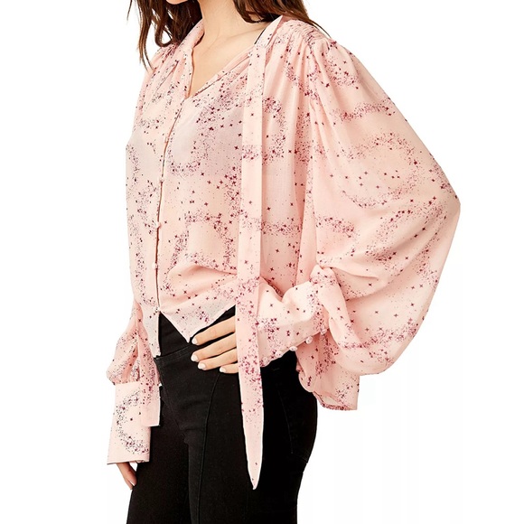✨Host Pick✨ Free People Stars Align Printed Top - Picture 2 of 13